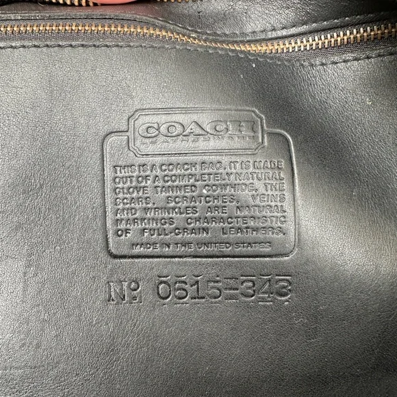 Vintage Coach Baxter Bag 9903 Doctor - Picture 11 of 15
